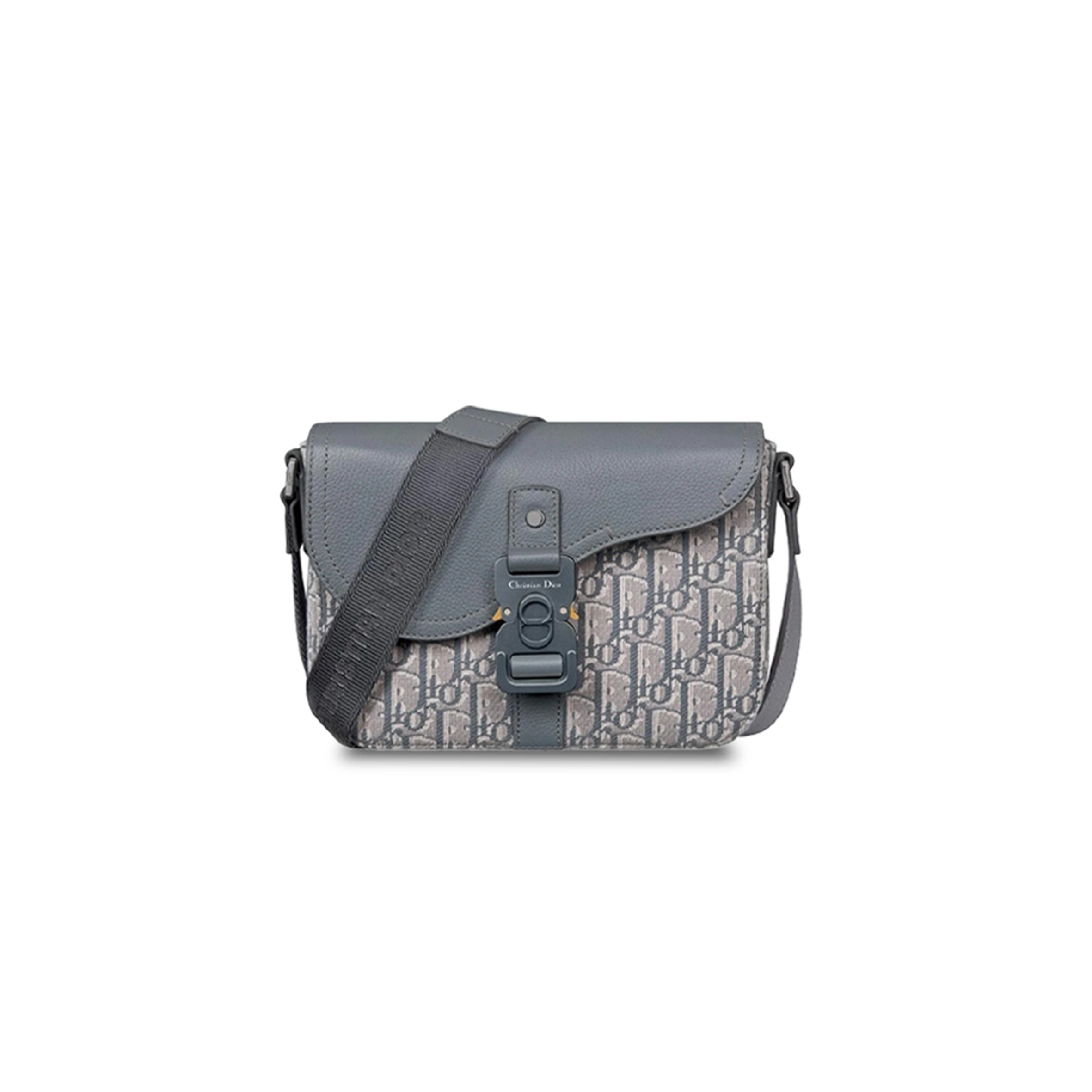 D*or small saddle messenger bag with flap 1adpo049yks-h12e (23*18*6cm)